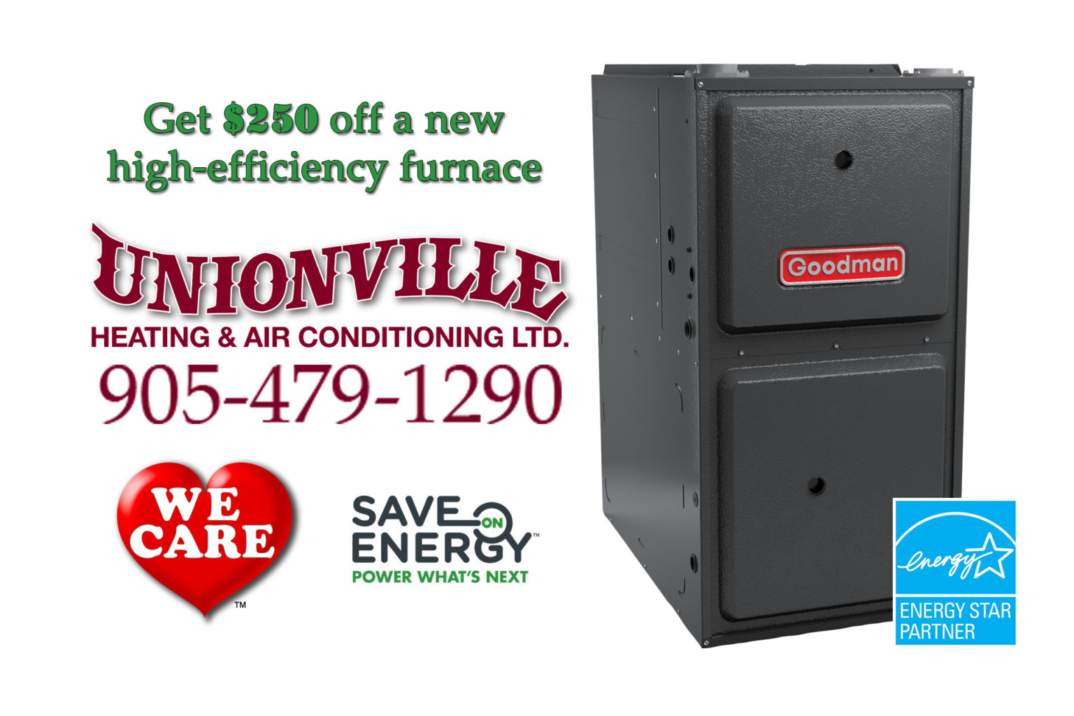 Time for a new furnace? Unionville Heating and Air Conditioning Ltd.